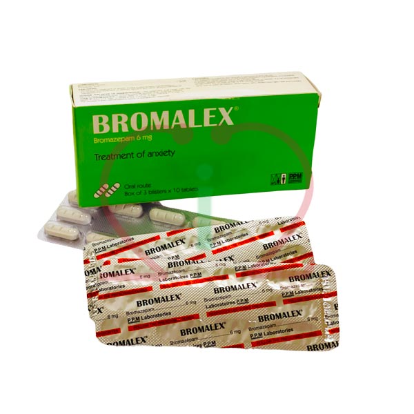 Bromalex (Bromazepam) 6mg