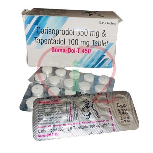 Carisoprodol 350mg Tapentadol 100mg