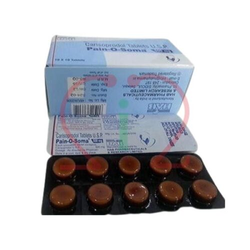 Pain-O-Soma Carisoprodol 500mg