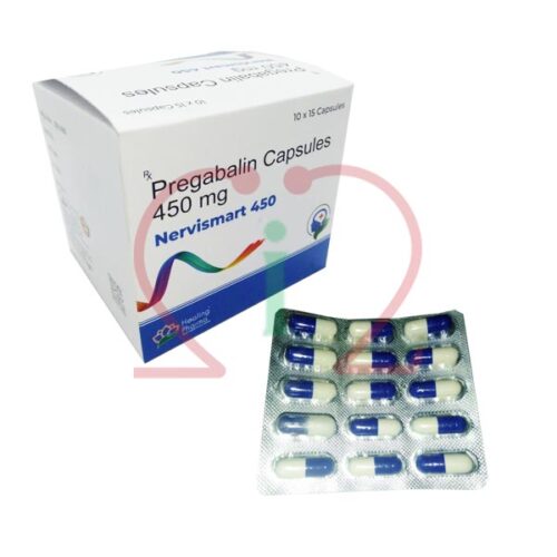 Pregabalin 450mg Capsules (Nervismart)